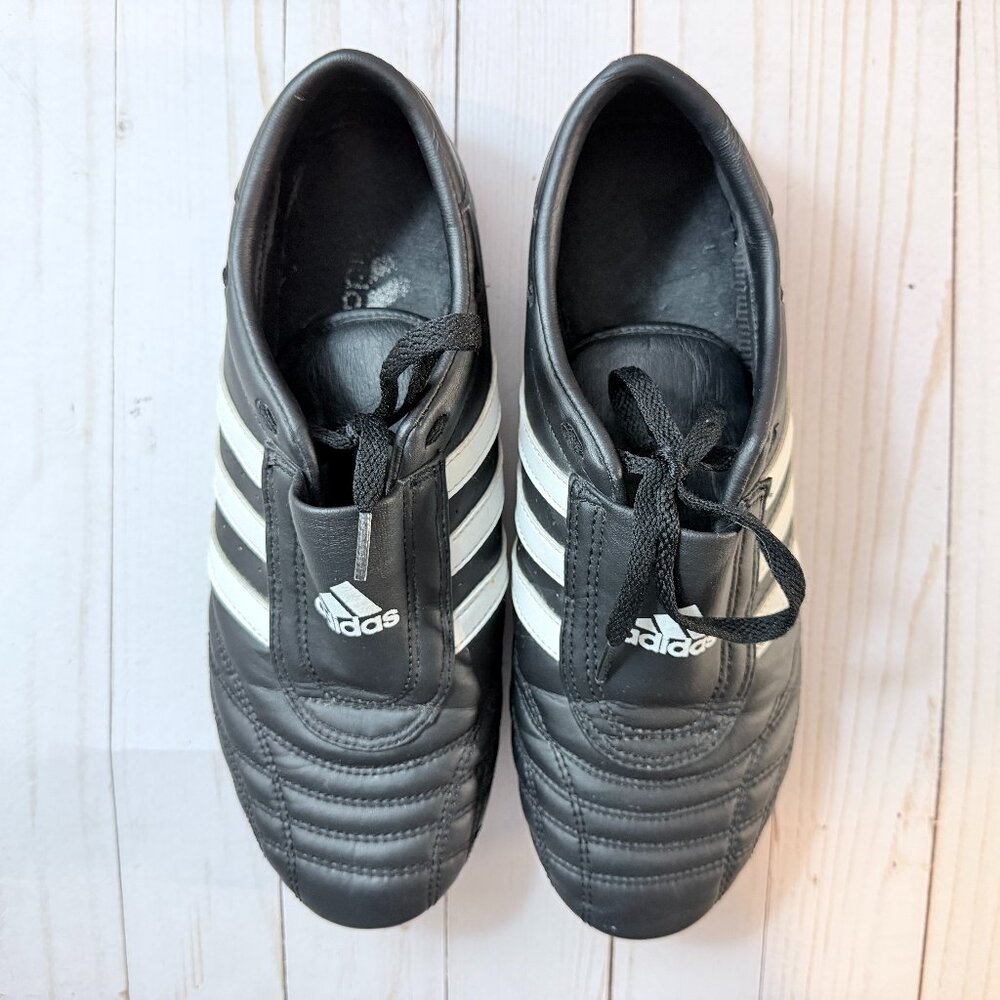 Adidas Taekwondo Martial Arts Shoes ATSS02 Black/White Size 9.5